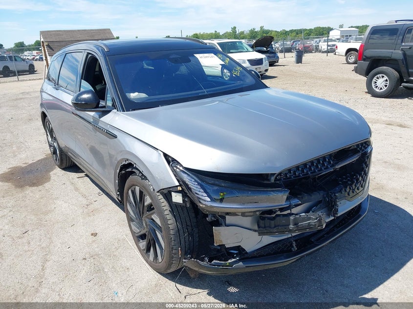 2024 Lincoln Nautilus VIN 5LMPJ8KA0RJ785345 IAAI salvage auction — FRONT END, Salvage Title, sold $11,000 on 2026-07-25 (photo 1)