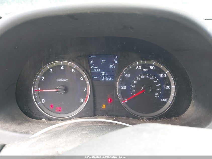 2012 Hyundai Accent VIN KMHCU5AE8CU039680 IAAI salvage auction — FRONT & REAR, Salvage - Greater Than 75% (Maryland), sold $650 on 2026-07-23 (photo 7)