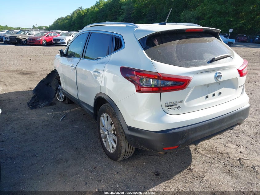 2020 Nissan Rogue VIN JN1BJ1CW9LW640935 IAAI salvage auction — FRONT END, Salvage Title, sold $25 on 2026-07-28 (photo 3)