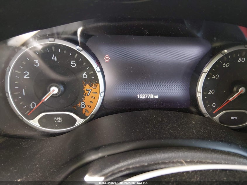 2016 Jeep Renegade VIN ZACCJBDT7GPC75668 IAAI salvage auction — FRONT END, Wait Title, sold $400 on 2026-08-20 (photo 7)