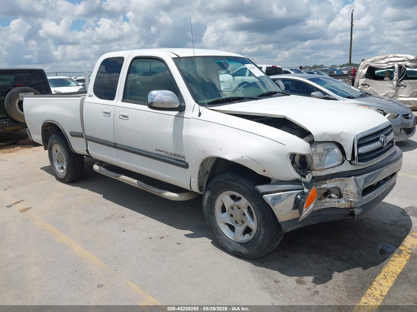 2002 Toyota Tundra VIN 5TBRT34122S236712 IAAI salvage auction — RIGHT FRONT, Original (Texas), sold $2,200 on 2026-07-09 (photo 1)