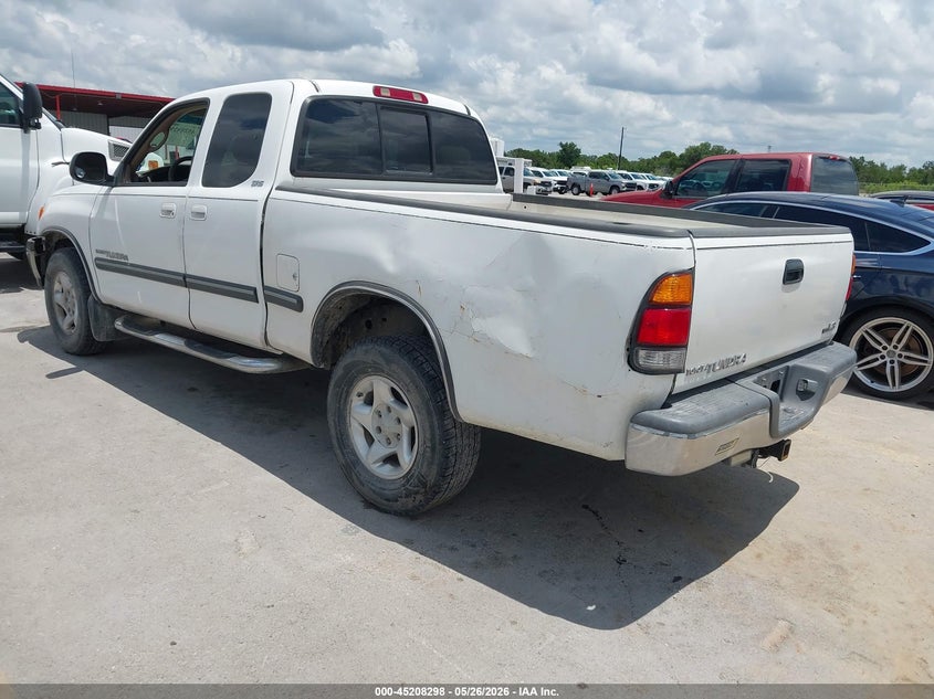 2002 Toyota Tundra VIN 5TBRT34122S236712 IAAI salvage auction — RIGHT FRONT, Original (Texas), sold $2,200 on 2026-07-09 (photo 3)