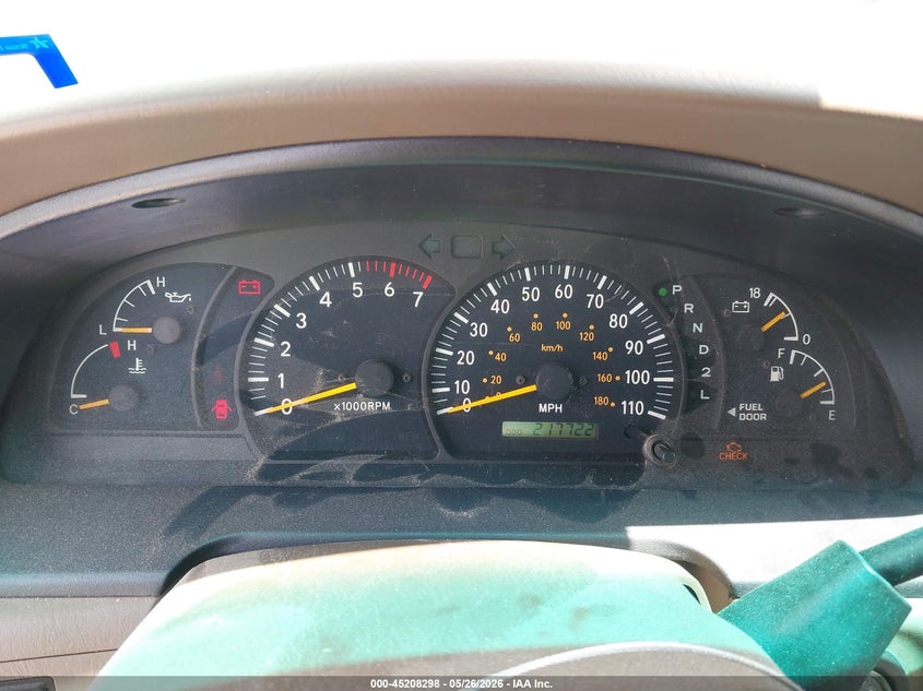 2002 Toyota Tundra VIN 5TBRT34122S236712 IAAI salvage auction — RIGHT FRONT, Original (Texas), sold $2,200 on 2026-07-09 (photo 7)