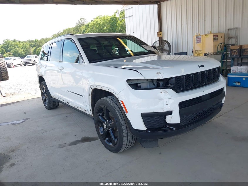 2023 Jeep Grand cherokee VIN 1C4RJJAG7P8794352 IAAI salvage auction — FRONT END, Salvage (Georgia), sold $6,100 on 2026-07-23 (photo 1)