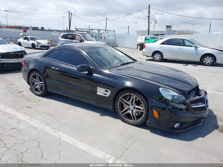 2011 Mercedes-benz Slc-klasse amg VIN WDBSK7AA3BF161217 IAAI salvage auction — FRONT END, Salvage (California), sold $8,800 on 2026-07-15 (photo 1)
