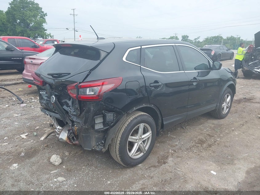 2020 Nissan Rogue VIN JN1BJ1CV8LW278975 IAAI salvage auction — FRONT & REAR, Salvage Title, sold $1,175 on 2026-07-23 (photo 4)