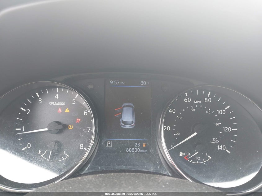 2020 Nissan Rogue VIN JN1BJ1CV8LW278975 IAAI salvage auction — FRONT & REAR, Salvage Title, sold $1,175 on 2026-07-23 (photo 7)