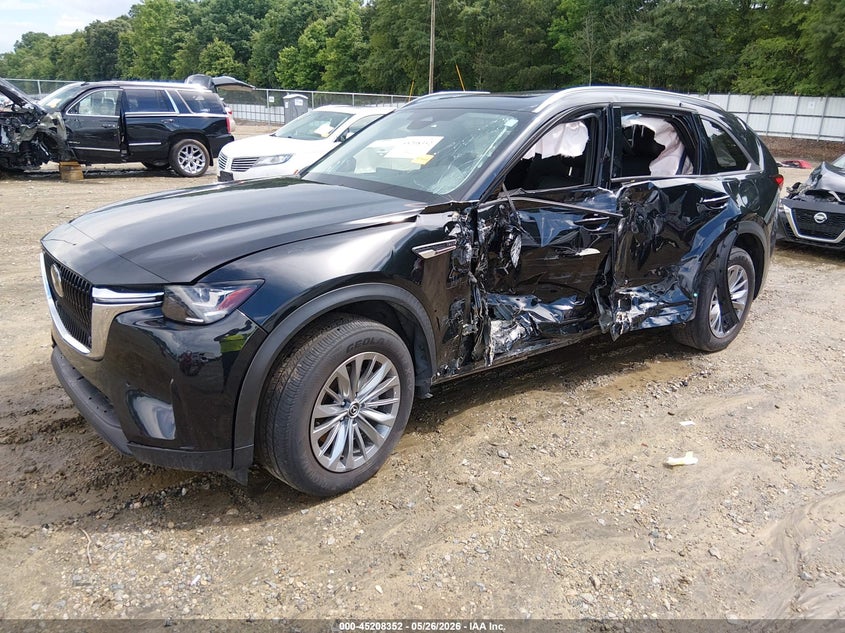 2025 Mazda Cx-90 VIN JM3KKBHD2S1214661 IAAI salvage auction — LEFT SIDE, Salvage (Georgia), sold $25 on 2026-07-30 (photo 2)