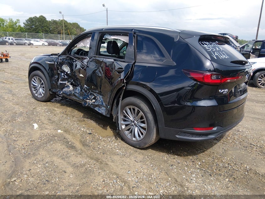 2025 Mazda Cx-90 VIN JM3KKBHD2S1214661 IAAI salvage auction — LEFT SIDE, Salvage (Georgia), sold $25 on 2026-07-30 (photo 3)