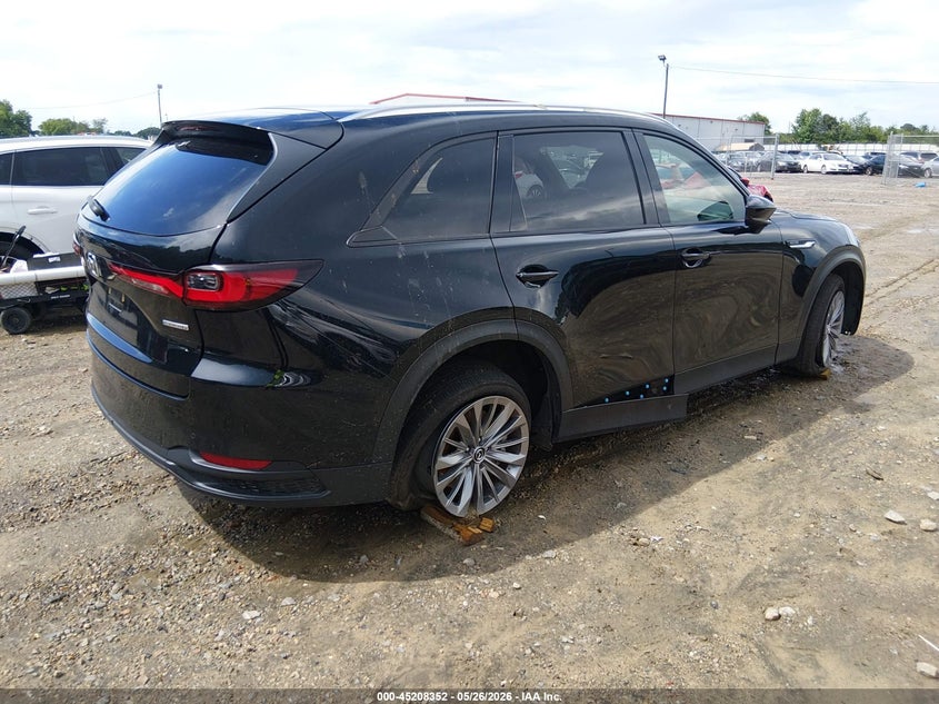 2025 Mazda Cx-90 VIN JM3KKBHD2S1214661 IAAI salvage auction — LEFT SIDE, Salvage (Georgia), sold $25 on 2026-07-30 (photo 4)