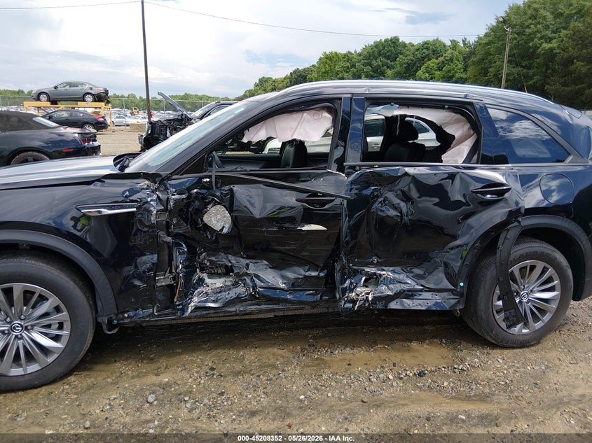 2025 Mazda Cx-90 VIN JM3KKBHD2S1214661 IAAI salvage auction — LEFT SIDE, Salvage (Georgia), sold $25 on 2026-07-30 (photo 6)