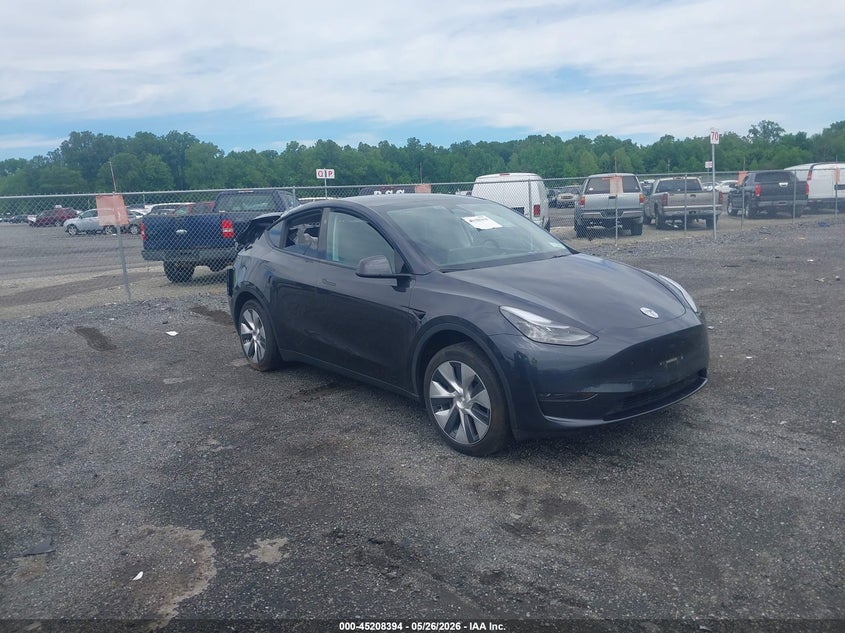 2024 Tesla Model y VIN 7SAYGDED9RF017950 IAAI salvage auction — REAR END, Salvage - Greater Than 75% (Maryland), sold $8,400 on 2026-07-23 (photo 1)