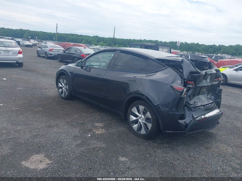 2024 Tesla Model y VIN 7SAYGDED9RF017950 IAAI salvage auction — REAR END, Salvage - Greater Than 75% (Maryland), sold $8,400 on 2026-07-23 (photo 3)