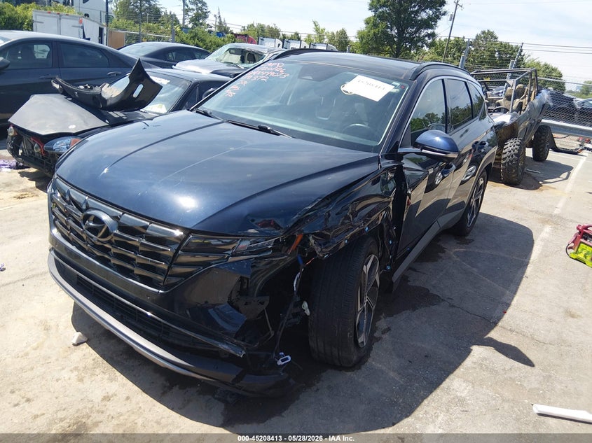 2024 Hyundai Tucson VIN KM8JE3DE0RU291372 IAAI salvage auction — LEFT FRONT, Salvage (North Carolina), sold $7,250 on 2026-07-29 (photo 2)