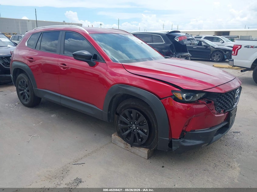 2024 Mazda Cx-50 VIN 7MMVABAM6RN192816 IAAI salvage auction — RIGHT FRONT, Original (Texas), sold $9,100 on 2026-07-30 (photo 1)