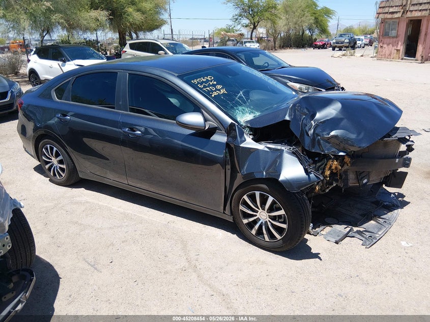 2023 Kia Forte VIN 3KPF24AD0PE643477 IAAI salvage auction — FRONT END, Salvage (Arizona), sold $800 on 2026-07-09 (photo 1)