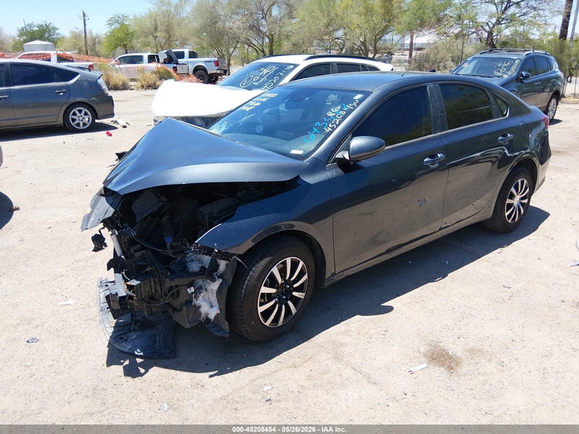 2023 Kia Forte VIN 3KPF24AD0PE643477 IAAI salvage auction — FRONT END, Salvage (Arizona), sold $800 on 2026-07-09 (photo 2)