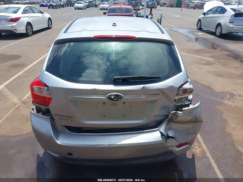 2014 Subaru Impreza VIN JF1GPAD68E8209998 IAAI salvage auction — FRONT & REAR, Clear (Hawaii), sold $1,250 on 2026-07-23 (photo 6)