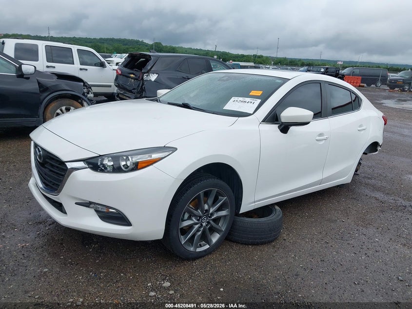 2018 Mazda 3 VIN 3MZBN1V31JM234081 IAAI salvage auction — SIDE, Salvage Title, sold $2,350 on 2026-08-25 (photo 2)