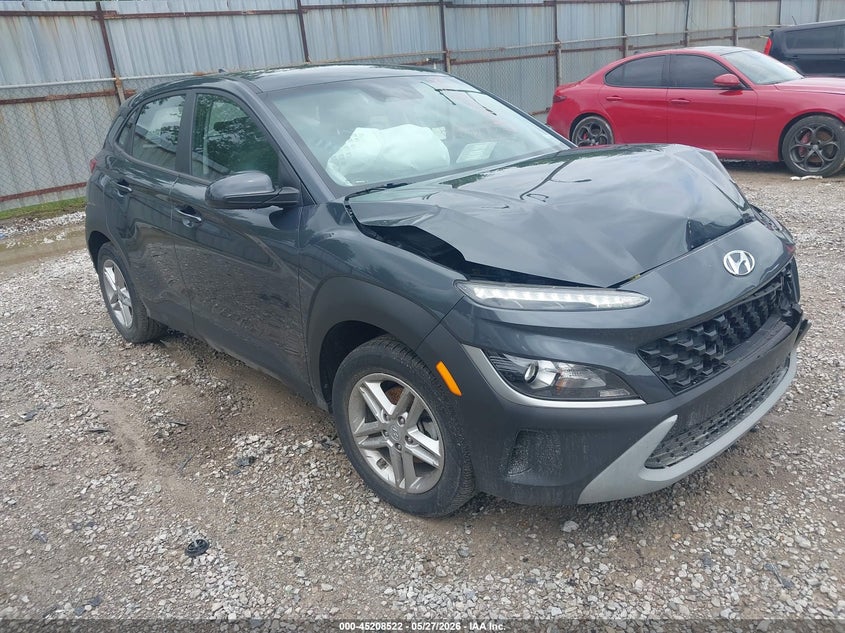 2022 Hyundai Kona VIN KM8K22AB9NU832401 IAAI salvage auction — FRONT END, Salvage Title, sold $3,200 on 2026-07-15 (photo 1)