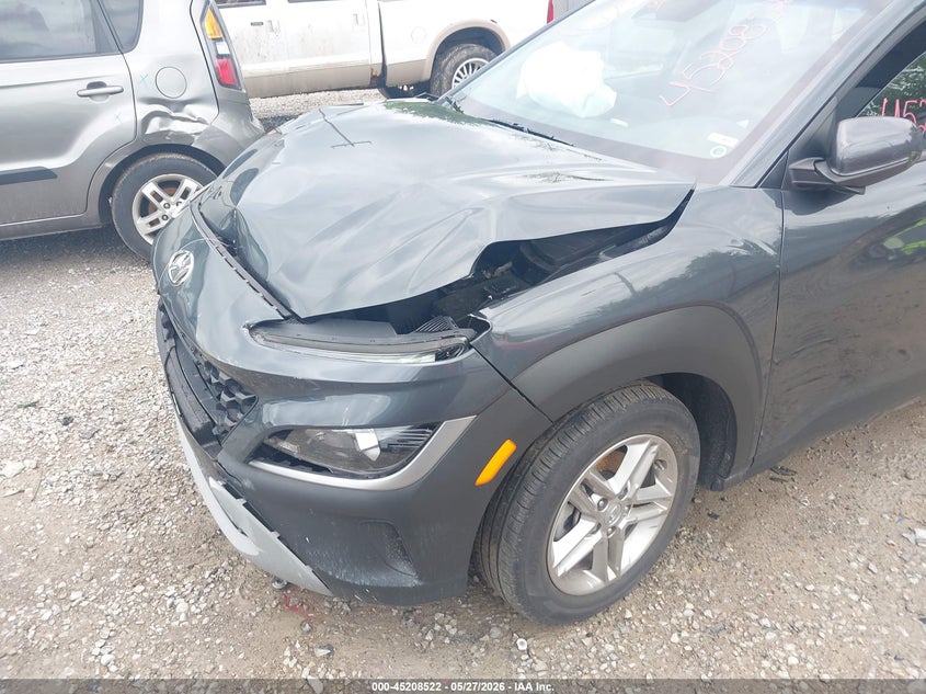 2022 Hyundai Kona VIN KM8K22AB9NU832401 IAAI salvage auction — FRONT END, Salvage Title, sold $3,200 on 2026-07-15 (photo 6)