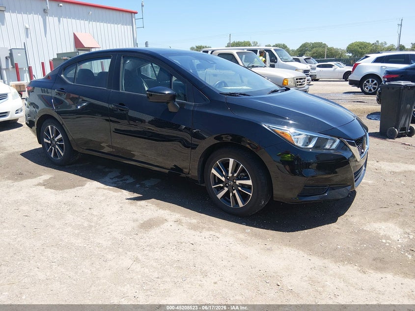 2021 Nissan Versa VIN 3N1CN8EV0ML836436 IAAI salvage auction — HAIL, Clear (Kansas), sold $2,550 on 2026-07-24 (photo 1)