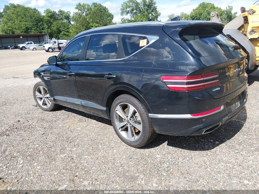2021 Genesis Gv80 VIN KMUHCESC7MU040148 IAAI salvage auction — BIO HAZARD, Salvage Title, sold $8,600 on 2026-07-27 (photo 3)