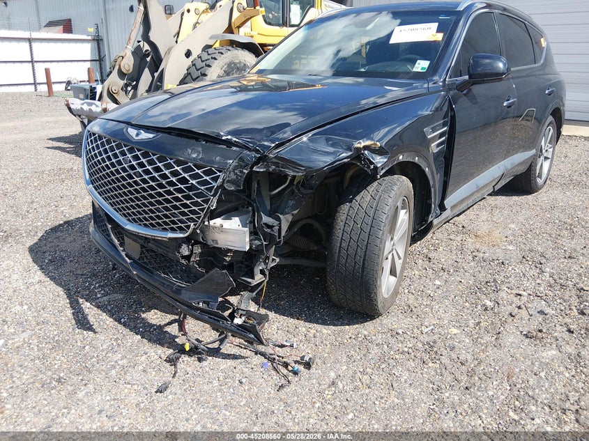 2021 Genesis Gv80 VIN KMUHCESC7MU040148 IAAI salvage auction — BIO HAZARD, Salvage Title, sold $8,600 on 2026-07-27 (photo 6)