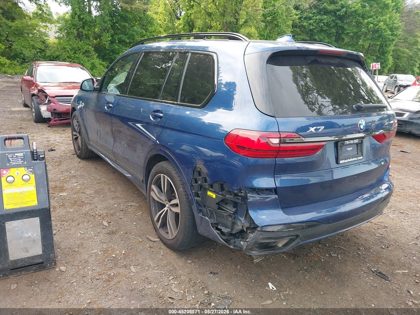 2022 BMW X7 VIN 5UXCW2C09N9K63687 IAAI salvage auction — REAR END, Original (West Virginia), sold $23,500 on 2026-07-07 (photo 6)
