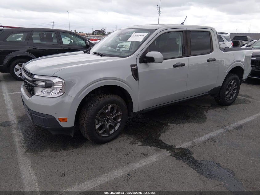 2022 Ford Maverick VIN 3FTTW8E32NRA58244 IAAI salvage auction — REAR END, Salvage Title, sold $9,100 on 2026-08-20 (photo 2)