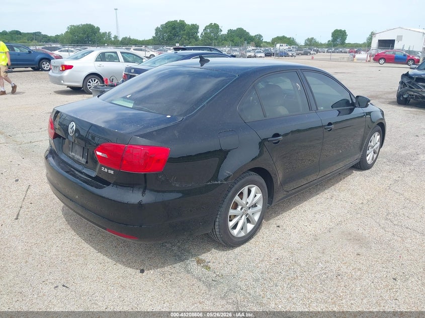 2012 Volkswagen Jetta VIN 3VWDX7AJ1CM074572 IAAI salvage auction — REAR END, Salvage (Illinois), sold $600 on 2026-07-12 (photo 4)