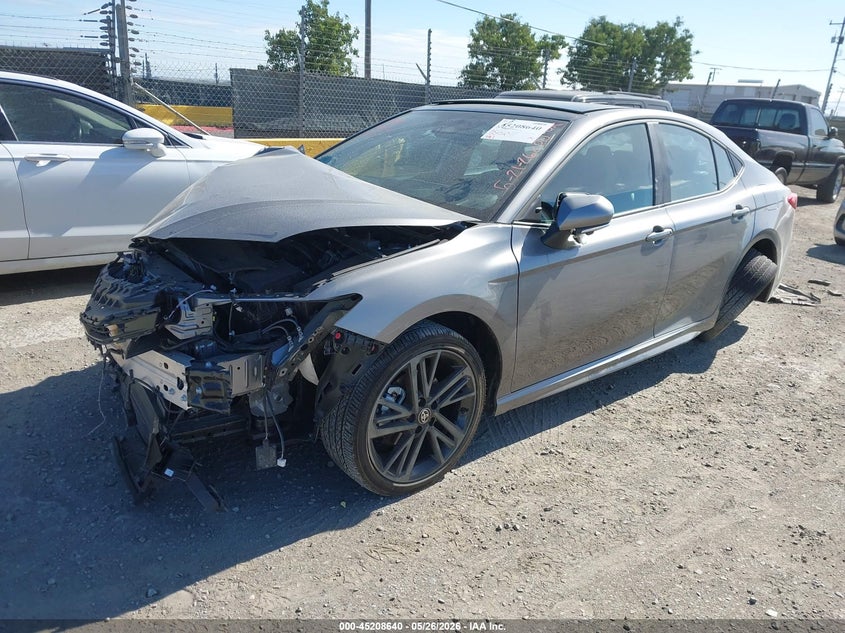 2025 Toyota Camry VIN 4T1DAACK7SU601592 IAAI salvage auction — FRONT END, Salvage (California), sold $10,200 on 2026-07-09 (photo 2)