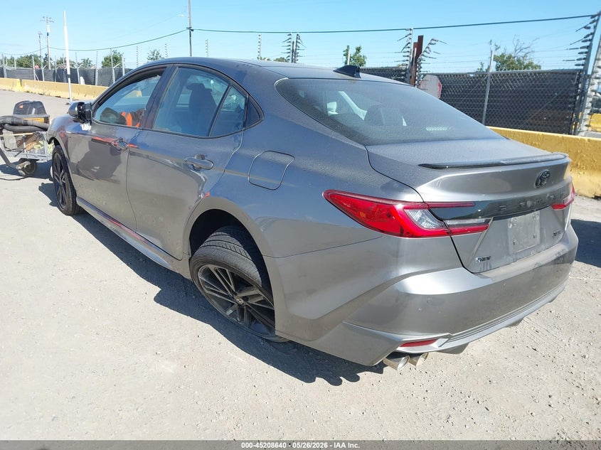 2025 Toyota Camry VIN 4T1DAACK7SU601592 IAAI salvage auction — FRONT END, Salvage (California), sold $10,200 on 2026-07-09 (photo 3)