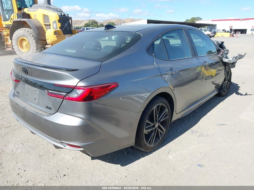2025 Toyota Camry VIN 4T1DAACK7SU601592 IAAI salvage auction — FRONT END, Salvage (California), sold $10,200 on 2026-07-09 (photo 4)