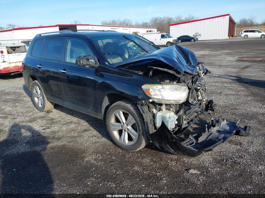 2008 Toyota Highlander VIN JTEES42A382086753 IAAI salvage auction — FRONT END, Salvage (Idaho), sold $1,200 on 2026-07-13 (photo 1)