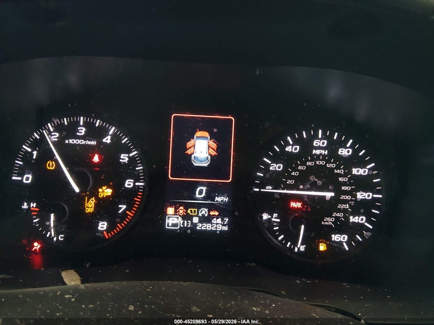 2024 Subaru Xv VIN JF2GUABC8RH224455 IAAI salvage auction — ROLLOVER, Salvage (Idaho), sold $1,000 on 2026-07-31 (photo 7)
