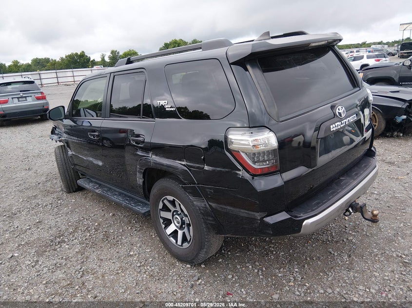 2019 Toyota 4runner VIN JTEBU5JR7K5716337 IAAI salvage auction — FRONT END, Salvage (Arkansas), sold $10,900 on 2026-08-01 (photo 3)