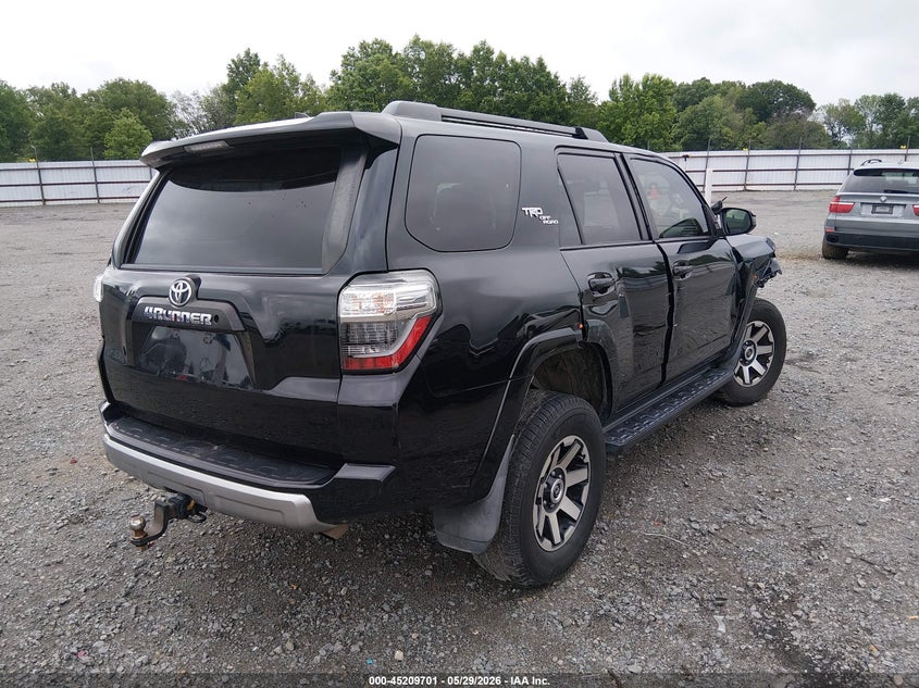 2019 Toyota 4runner VIN JTEBU5JR7K5716337 IAAI salvage auction — FRONT END, Salvage (Arkansas), sold $10,900 on 2026-08-01 (photo 4)
