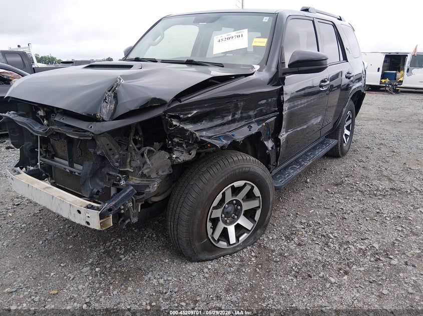 2019 Toyota 4runner VIN JTEBU5JR7K5716337 IAAI salvage auction — FRONT END, Salvage (Arkansas), sold $10,900 on 2026-08-01 (photo 6)