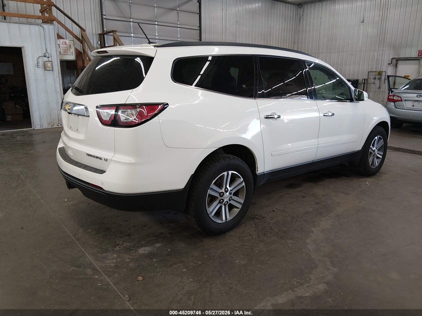 2015 Chevrolet Traverse VIN 1GNKVHKD5FJ288472 IAAI salvage auction — FRONT END, Prior Salvage (Minnesota), sold $550 on 2026-07-09 (photo 4)