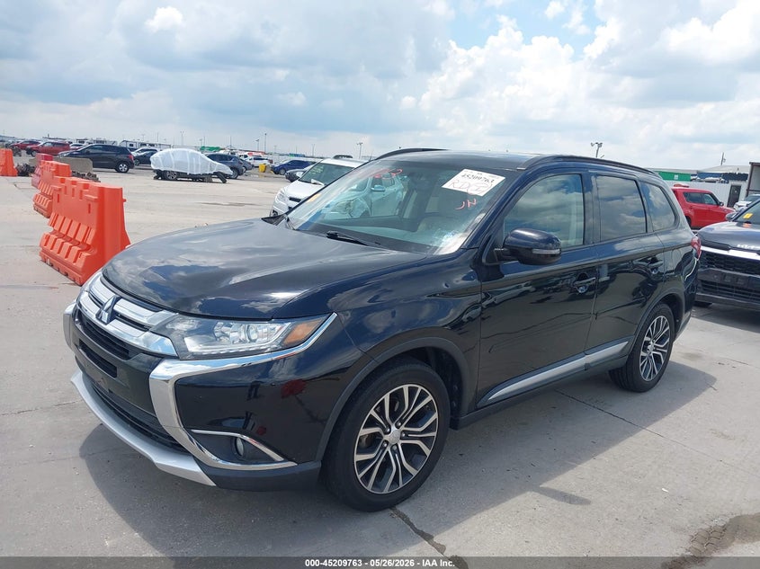2016 Mitsubishi Outlander VIN JA4AD3A34GZ045851 IAAI salvage auction — HAIL, Original (Texas), sold $3,000 on 2026-07-22 (photo 2)