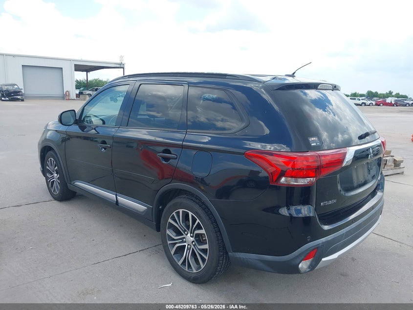 2016 Mitsubishi Outlander VIN JA4AD3A34GZ045851 IAAI salvage auction — HAIL, Original (Texas), sold $3,000 on 2026-07-22 (photo 3)