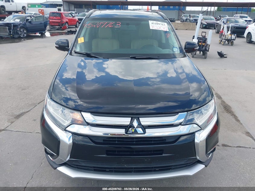 2016 Mitsubishi Outlander VIN JA4AD3A34GZ045851 IAAI salvage auction — HAIL, Original (Texas), sold $3,000 on 2026-07-22 (photo 6)