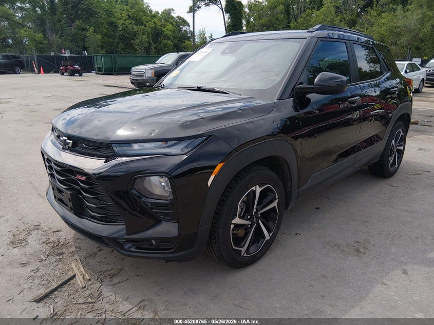 2021 Chevrolet Trailblazer VIN KL79MTSL7MB162767 IAAI salvage auction — HAIL, Salvage (Kansas), sold $25 on 2026-07-29 (photo 2)