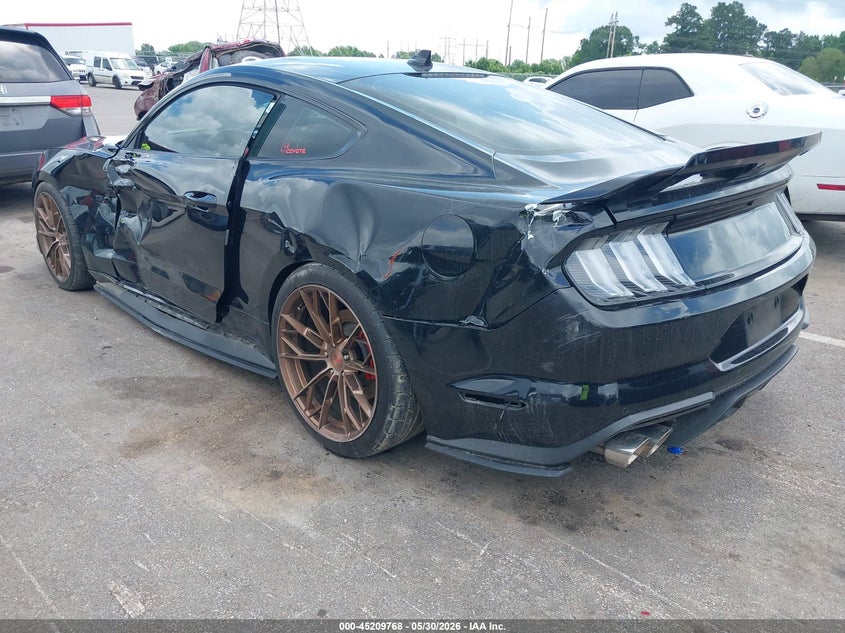 2020 Ford Mustang VIN 1FA6P8CF4L5189950 IAAI salvage auction — SIDE, Salvage Title, sold $9,200 on 2026-07-31 (photo 3)