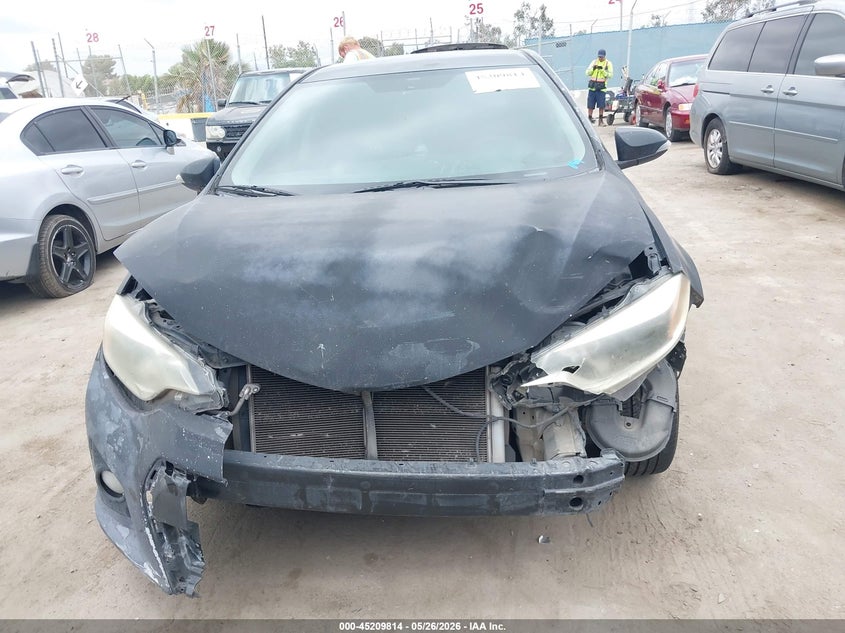 2015 Toyota Corolla VIN 5YFBURHE0FP334125 IAAI salvage auction — FRONT END, Salvage (California), sold $1,725 on 2026-07-08 (photo 6)