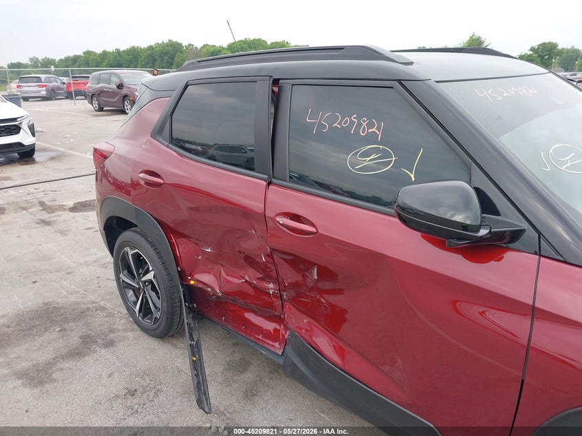 2023 Chevrolet Trailblazer VIN KL79MTSL2PB212124 IAAI salvage auction — SIDE, Salvage (Indiana), sold $5,050 on 2026-07-31 (photo 6)