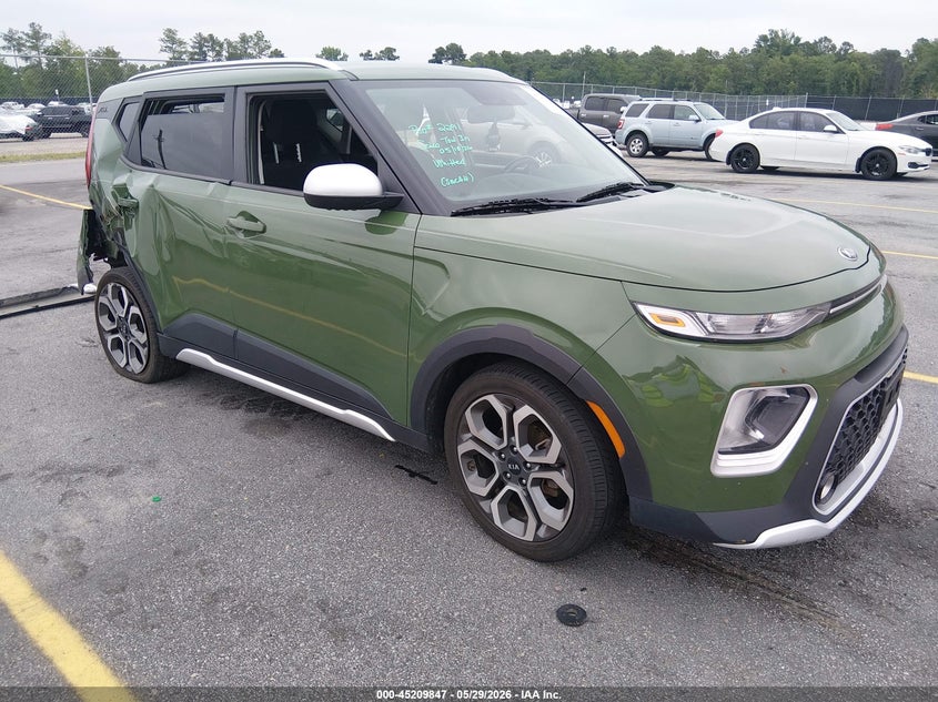 2020 Kia Soul VIN KNDJ23AU8L7105589 IAAI salvage auction — RIGHT REAR, Salvage Title, sold $1,650 on 2026-07-15 (photo 1)