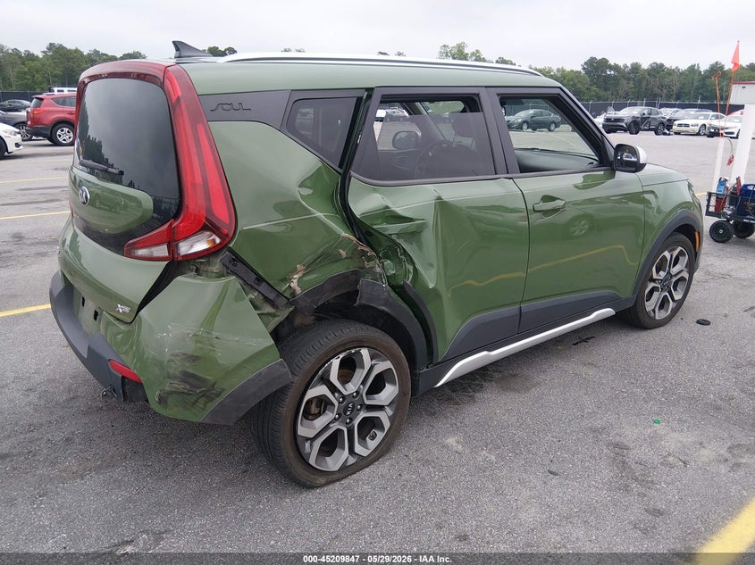 2020 Kia Soul VIN KNDJ23AU8L7105589 IAAI salvage auction — RIGHT REAR, Salvage Title, sold $1,650 on 2026-07-15 (photo 4)