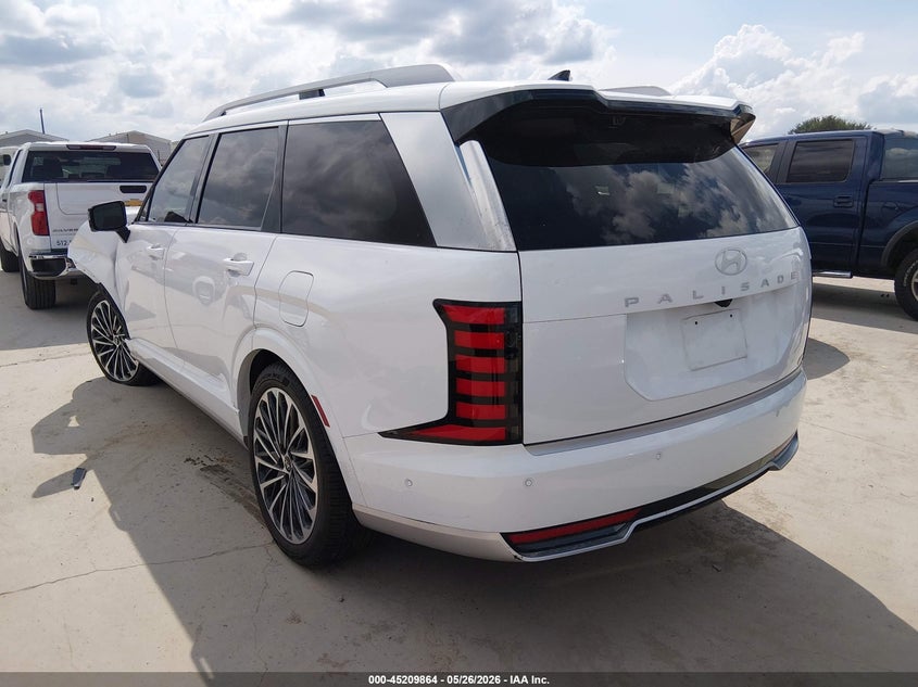2026 Hyundai Palisade VIN KM8RM5S21TU092784 IAAI salvage auction — FRONT END, Salvage (Texas), sold $18,900 on 2026-07-31 (photo 3)